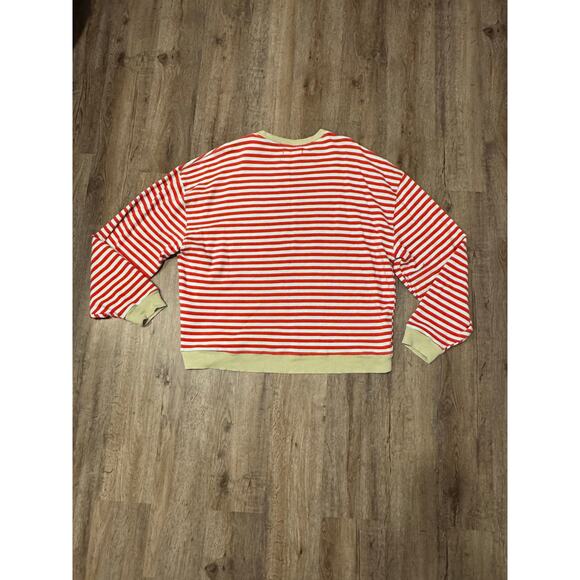 Free People Women’s Striped Pullover Size Medium - Picture 2 of 11